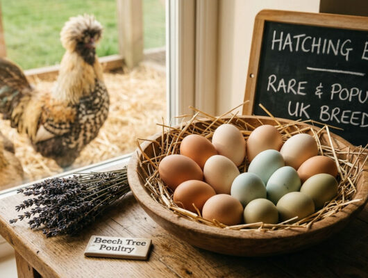 Fertile hatching eggs for sale UK - Beech Tree Poultry Lincolnshire.